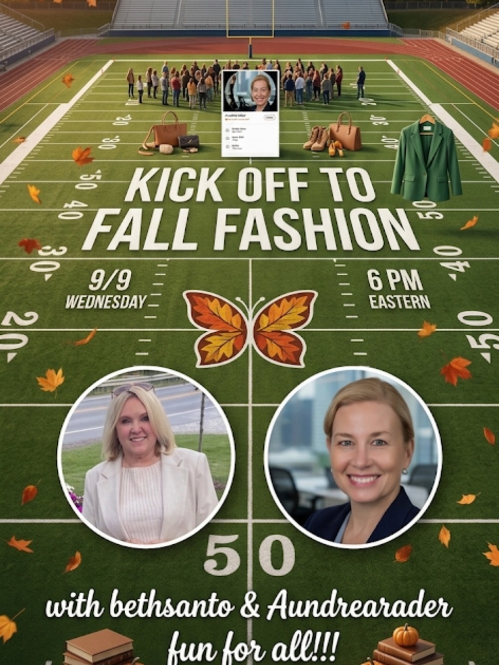 Kick off to fall fashion bethsanto & aundrearader